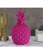 India Circus Fuchsia Pineapple Decor Accent