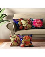 India Circus Garden Hi-Tea Cushion Cover Set of 5