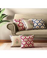 India Circus Poppy Window Cushion Cover Set of 5