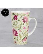 India Circus Rose Mallow Moscheutos Conical Mug