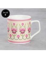 India Circus Rose Mallow Moscheutos Mug