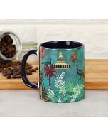 India Circus The Peacock Throne Coffee Mug