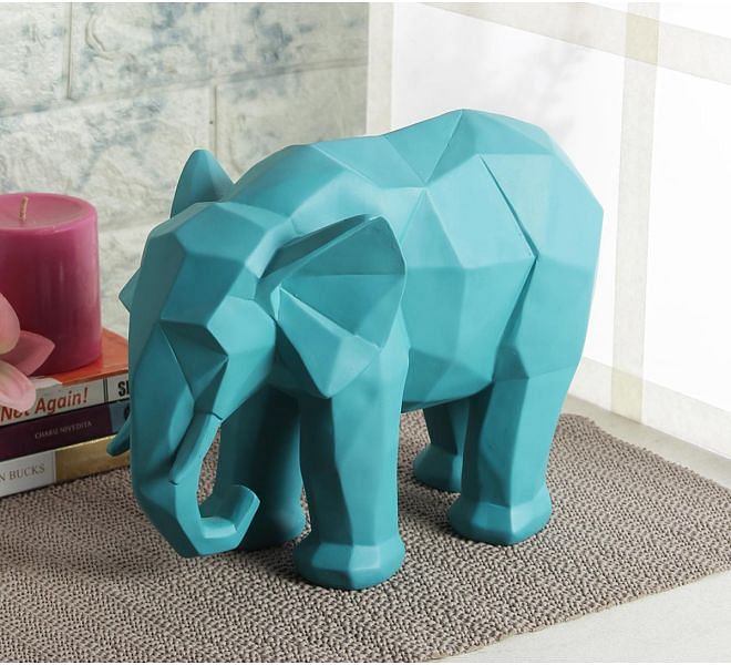 India Circus Savanna Tusker Figurine