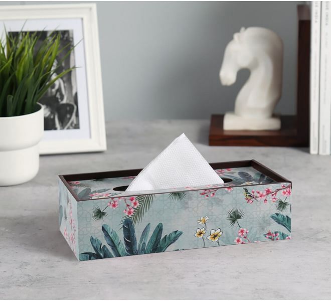 India Circus by Krsnaa Mehta Spring Bloom Tissue Box Holder