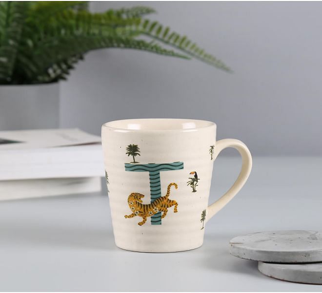 India Circus by Krsnaa Mehta Tundra Tiger Coffee Mug