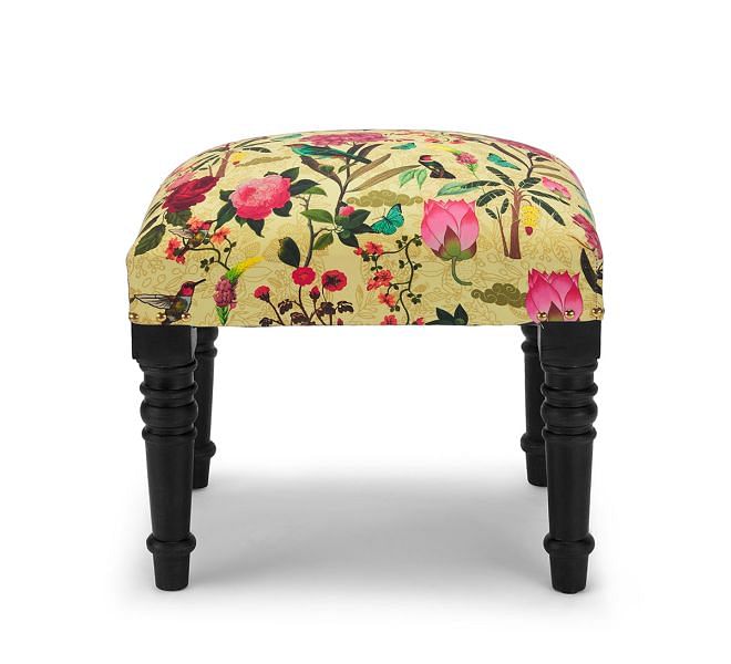 India Circus by Krsnaa Mehta Bird Land One Seater Pouffe