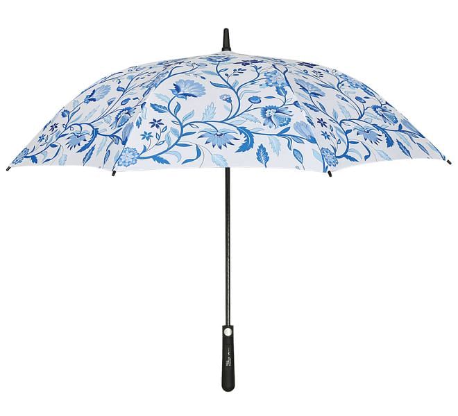 India Circus by Krsnaa Mehta Blaue Blume Long Umbrella