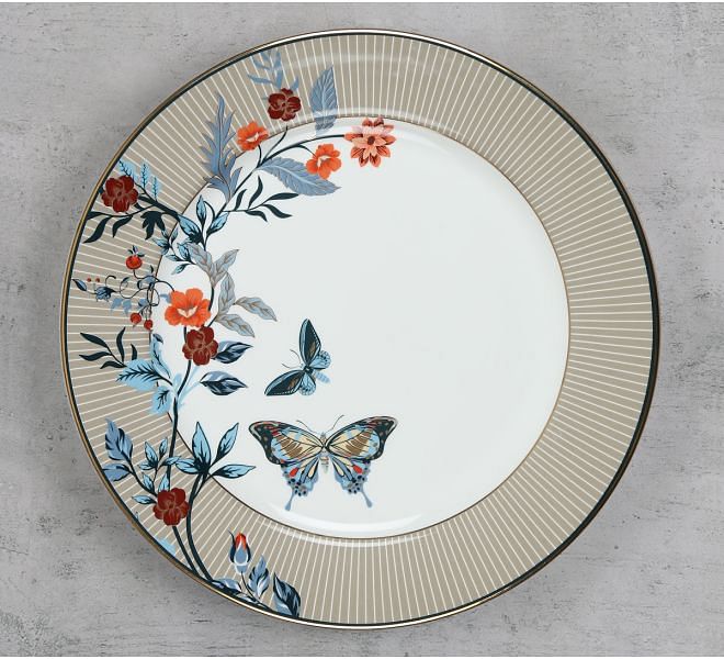 India Circus by Krsnaa Mehta Nature's Bloom Dinner Plate