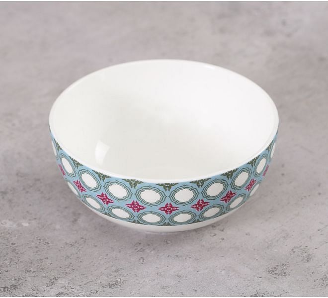 India Circus Floral Illusion Katori Bowl