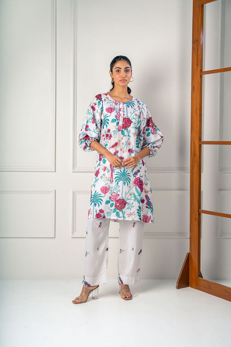 India Circus by Krsnaa Mehta Floral Galore Co-Ord Set