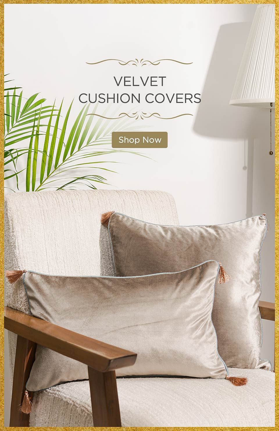 Buy Velvet Cushion Covers Online