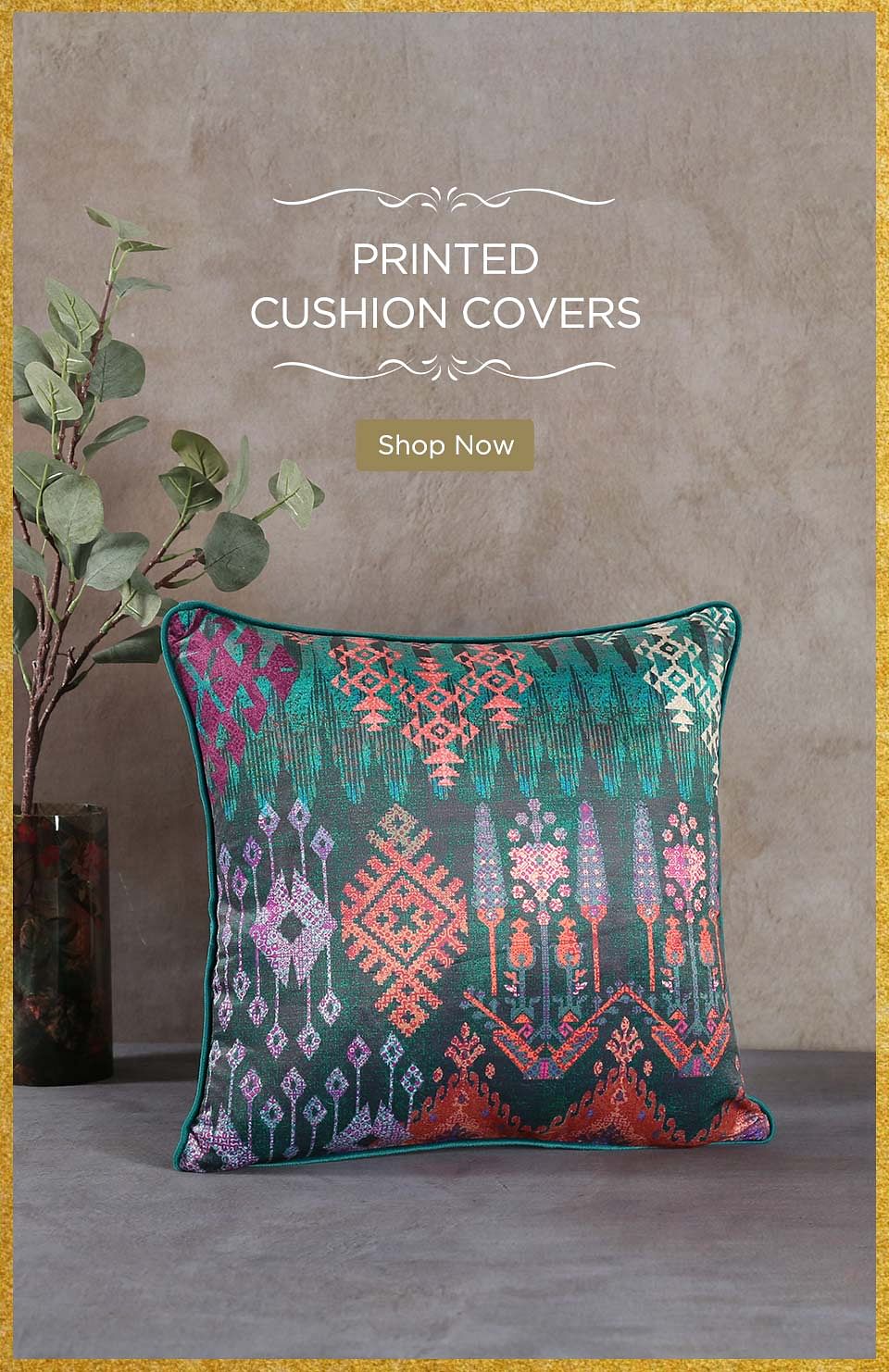 Buy Printed Cushion Covers Online